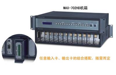 多媒體演示新紀元 CREATOR快捷震撼推出模塊化矩陣切換器